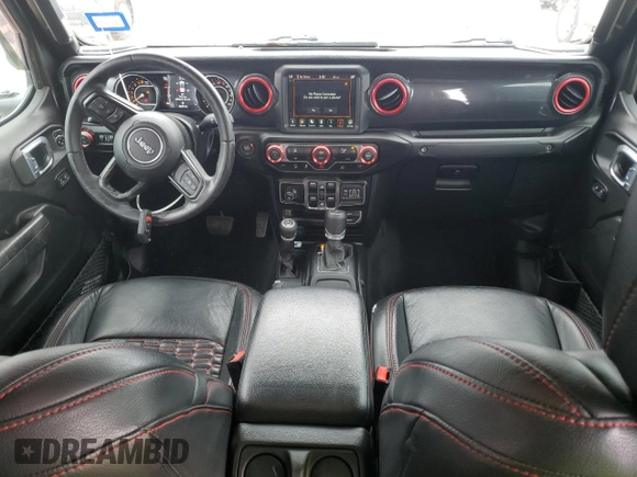 2022 Jeep Gladiator Texas Trail with VIN 1C6HJTAGXNL126523, listed as a Copart auction lot 50985915 with 38,478 mi miles and Salvage Title. Bid and sale history available at DreamBid. Image 8.