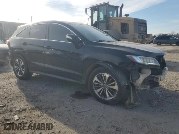 2018 Acura RDX w/Advance Pkg with VIN 5J8TB3H71JL003422, listed as a Copart auction lot 88500835 with 182,708 mi miles and Salvage Title. Bid and sale history available at carsss.com. Image 4.