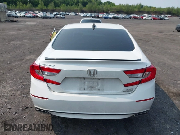 2021 Honda Accord Sport with VIN 1HGCV2F38MA027279, listed as a IAAI auction lot 42452235 with 58,180 mi miles and . Bid and sale history available at DreamBid. Image 16.