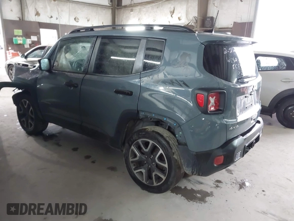 2018 Jeep Renegade Latitude with VIN ZACCJBBB4JPH17324, listed as a IAAI auction lot 41759625 with 115,341 mi miles and . Bid and sale history available at DreamBid. Image 3.