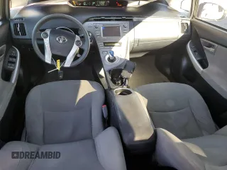 2013 Toyota Prius One with VIN JTDKN3DU3D5700869, listed as a Copart auction lot 50425165 with 80,489 mi miles and Salvage Title. Bid and sale history available at carsss.com. Image 8.
