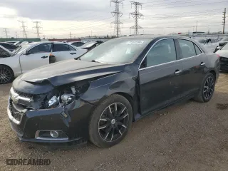 2014 Chevrolet Malibu LTZ with VIN 1G11J5SX2EF118847, listed as a Copart auction lot 77367594 with 114,896 mi miles and Salvage Title. Bid and sale history available at carsss.com. Image 1.