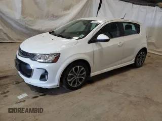 2019 Chevrolet Sonic LT with VIN 1G1JD6SB3K4117246, listed as a Copart auction lot 55950175 with 82,881 mi miles and Clean title. Bid and sale history available at DreamBid. Image 1.