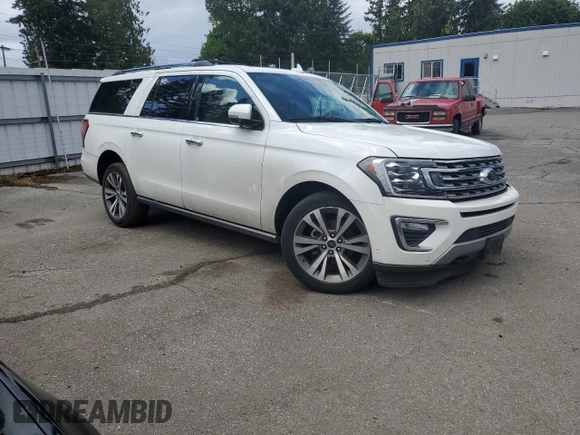 2020 Ford Expedition Max Limited z VIN 1FMJK2AT9LEA83966, wystawiony jako Copart lot #57096815 z przebiegiem 38 293 mil mil oraz Szkoda całkowita • Salvage title. Historia ofert i sprzedaży dostępna na DreamBid. Obrazek 4.