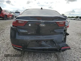 2018 Kia Cadenza Premium with VIN KNALB4J11J5123846, listed as a Copart auction lot 74694454 with 92,063 mi miles and Salvage Title. Bid and sale history available at carsss.com. Image 6.