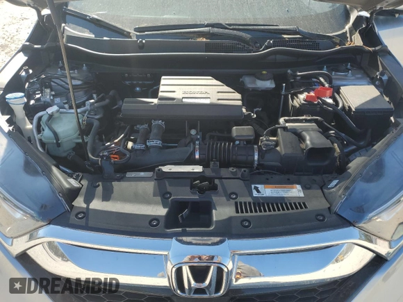 2018 Honda CR-V EX-L with VIN 7FARW1H81JE056901, listed as a Copart auction lot 50576385 with 17,431 mi miles and Salvage Title. Bid and sale history available at carsss.com. Image 12.