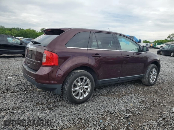 2011 Ford Edge Limited с VIN 2FMDK3KC3BBA01211, выставлен на аукционе Copart как лот 56788475 с пробегом 103 137 миль миль и Списание • Salvage title. История ставок и продаж доступна на DreamBid. Изображение 3.