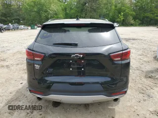 2024 Chevrolet Blazer LT with VIN 3GNKBJRS6RS199484, listed as a Copart auction lot 56480945 with 9,255 mi miles and Salvage title. Bid and sale history available at DreamBid. Image 6.