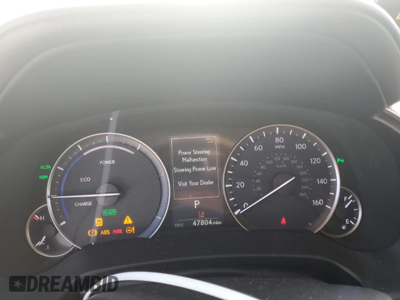 2016 Lexus RX 450h with VIN 2T2BGMCA6GC008406, listed as a Copart auction lot 56819155 with 47,804 mi miles and Salvage title. Bid and sale history available at DreamBid. Image 9.
