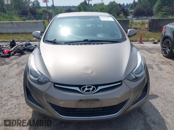 2016 Hyundai Elantra SE with VIN 5NPDH4AE4GH758223, listed as a IAAI auction lot 42576857 with 98,385 mi miles and . Bid and sale history available at DreamBid. Image 12.