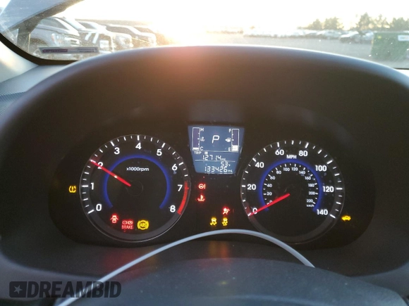 2017 Hyundai Accent SE with VIN KMHCT5AE6HU319236, listed as a Copart auction lot 50324515 with 133,426 mi miles and Salvage Title. Bid and sale history available at DreamBid. Image 9.