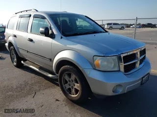 2008 Dodge Durango SLT with VIN 1D8HB48N68F124773, listed as a IAAI auction lot 41461419 with 185,524 mi miles. Bid and sale history available at carsss.com. Image 1.
