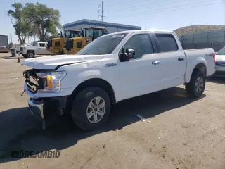 2018 Ford F-150 XL with VIN 1FTEW1EG3JKD38188, listed as a Copart auction lot 59938805 with 162,542 mi miles and Salvage title. Bid and sale history available at DreamBid. Image 1.