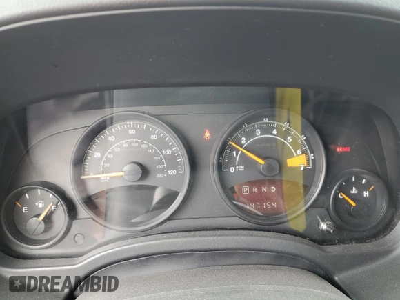 2016 Jeep Compass Sport with VIN 1C4NJDBB3GD520141, listed as a Copart auction lot 56902885 with 147,154 mi miles and Salvage title. Bid and sale history available at DreamBid. Image 9.