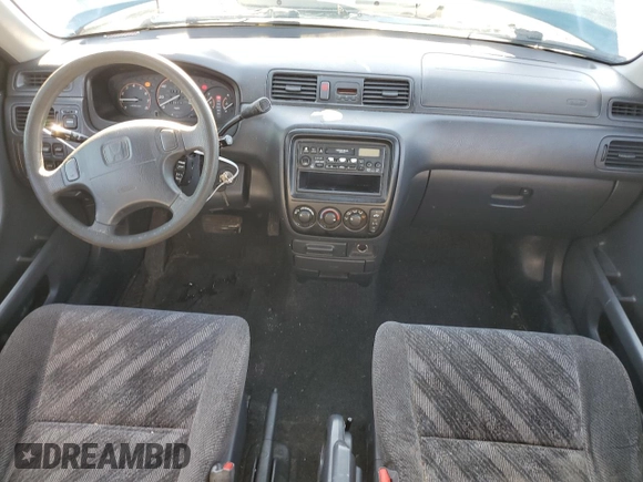 2001 Honda CR-V LX with VIN JHLRD18471S007674, listed as a Copart auction lot 42606115 with 196,485 mi miles and Salvage Title. Bid and sale history available at carsss.com. Image 8.