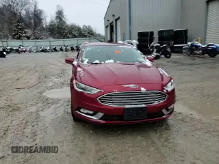 2017 Ford Fusion Titanium with VIN 3FA6P0K97HR154899, listed as a Copart auction lot 44807945 with 0 mi miles and Salvage Title. Bid and sale history available at carsss.com. Image 10.