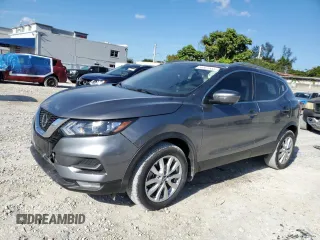 2022 Nissan Rogue Sport SV with VIN JN1BJ1BW0NW491142, listed as a Copart auction lot 50801585 with 28,390 mi miles and Salvage Title. Bid and sale history available at carsss.com. Image 1.