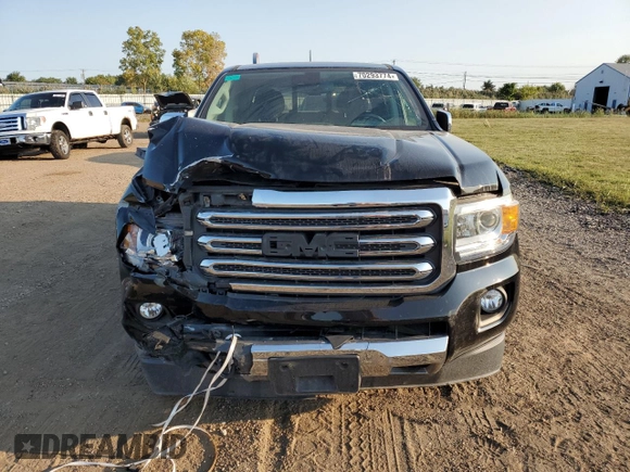 2017 GMC Canyon 4WD SLT with VIN 1GTG6DEN0H1299214, listed as a Copart auction lot 70293774 with 110,617 mi miles and Salvage Title. Bid and sale history available at carsss.com. Image 5.
