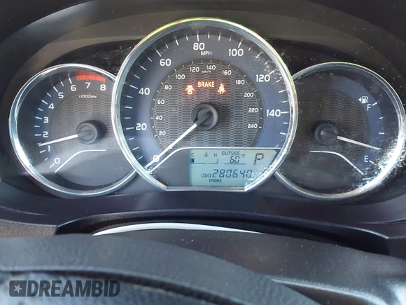 2015 Toyota Corolla L with VIN 2T1BURHE5FC371946, listed as a IAAI auction lot 41951865 with 280,640 mi miles and . Bid and sale history available at DreamBid. Image 7.