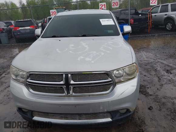 2012 Dodge Durango Crew with VIN 1C4RDJDG0CC322388, listed as a IAAI auction lot 42179814 with 124,009 mi miles and . Bid and sale history available at carsss.com. Image 6.