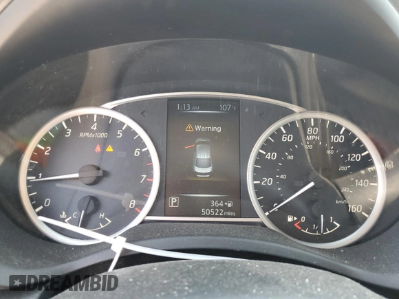 2017 Nissan Sentra SR with VIN 3N1AB7APXHL708535, listed as a Copart auction lot 65330554 with 50,522 mi miles and Salvage Title. Bid and sale history available at DreamBid. Image 9.