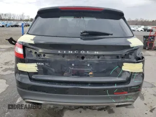 2017 Lincoln MKX Premiere with VIN 2LMPJ6JR4HBL34845, listed as a Copart auction lot 45963755 with 52,646 mi miles and Salvage Title. Bid and sale history available at carsss.com. Image 6.