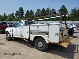 1995 Ford F-250 with VIN 1FTEF25Y6SLA34248, listed as a Copart auction lot 63105404 with 0 mi miles and Salvage Title. Bid and sale history available at carsss.com. Image 2.