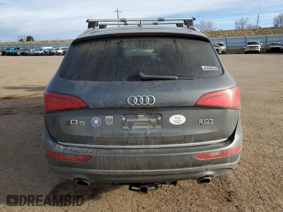 2016 Audi Q5 Premium Plus with VIN WA1L2AFP0GA106416, listed as a Copart auction lot 49896055 with 132,600 mi miles and Salvage Title. Bid and sale history available at carsss.com. Image 6.