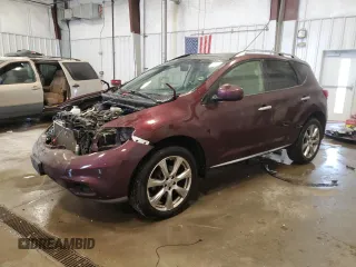 2014 Nissan Murano SL z VIN JN8AZ1MW1EW525284, wystawiony jako Copart lot #56754565 z przebiegiem 141 367 mil mil oraz Nie do naprawy. Historia ofert i sprzedaży dostępna na DreamBid. Obrazek 1.