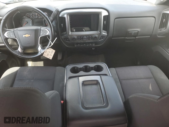 2015 Chevrolet Silverado 1500 LT with VIN 1GCUKREC7FF202973, listed as a Copart auction lot 54208755 with Not Provided miles and Salvage Title. Bid and sale history available at DreamBid. Image 8.