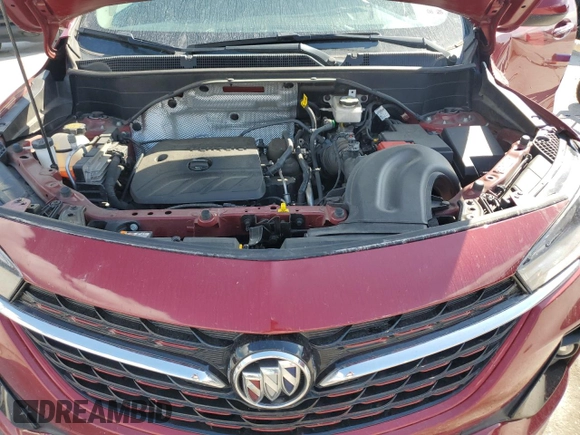 2021 Buick Encore GX Select with VIN KL4MMDSL6MB065928, listed as a Copart auction lot 57675195 with 80,330 mi miles and Salvage title. Bid and sale history available at DreamBid. Image 12.