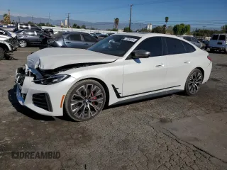 2022 BMW 4 Series M440i xDrive z VIN WBA13AW05NFN16803, wystawiony jako Copart lot #78248434 z przebiegiem 20 683 mil mil oraz Szkoda całkowita • Salvage title. Historia ofert i sprzedaży dostępna na DreamBid. Obrazek 1.