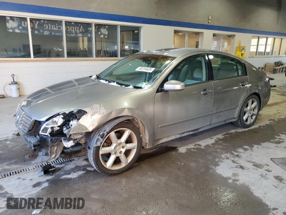 2006 Nissan Maxima 3.5 SE with VIN 1N4BA41E56C828288, listed as a Copart auction lot 88204605 with 129,341 mi miles and Salvage Title. Bid and sale history available at carsss.com. Image 1.