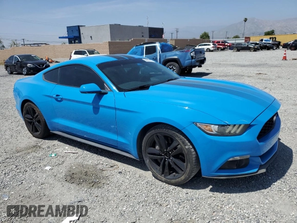 2017 Ford Mustang EcoBoost with VIN 1FA6P8TH3H5220078, listed as a Copart auction lot 57145955 with 117,465 mi miles and Salvage title. Bid and sale history available at DreamBid. Image 4.