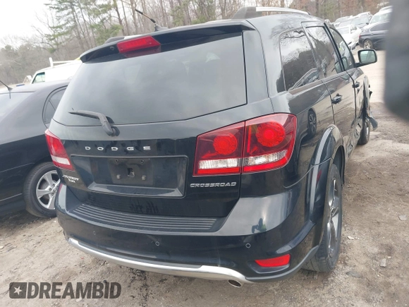 2015 Dodge Journey Crossroad with VIN 3C4PDCGG3FT599771, listed as a IAAI auction lot 41634296 with 76,547 mi miles and . Bid and sale history available at DreamBid. Image 16.