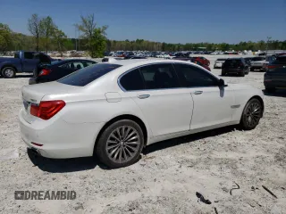 2011 BMW 7 Series 750i with VIN WBAKA8C57BCY36883, listed as a Copart auction lot 52237295 with 185,133 mi miles and Clean Title. Bid and sale history available at carsss.com. Image 3.
