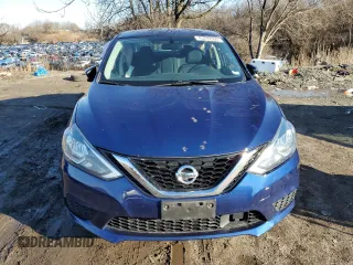 2019 Nissan Sentra SV with VIN 3N1AB7AP5KY389541, listed as a Copart auction lot 45292595 with 44,587 mi miles and Salvage Title. Bid and sale history available at DreamBid. Image 5.