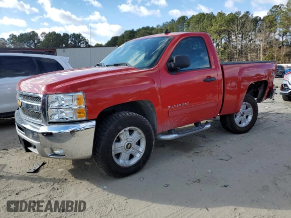 2012 Chevrolet Silverado 1500 LT with VIN 1GCNKSE06CZ250492, listed as a Copart auction lot 83608374 with 160,673 mi miles and Salvage Title. Bid and sale history available at carsss.com. Image 1.