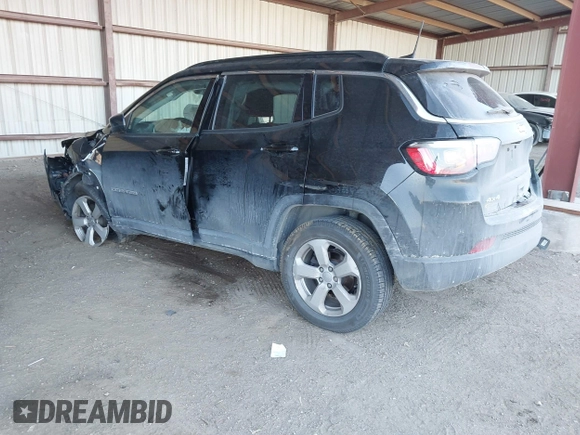 2018 Jeep Compass Latitude with VIN 3C4NJDBB6JT435456, listed as a IAAI auction lot 41328053 with 44,580 mi miles. Bid and sale history available at carsss.com. Image 3.