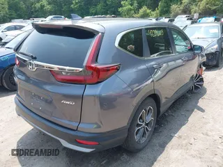 2021 Honda CR-V EX with VIN 5J6RW2H53ML020565, listed as a IAAI auction lot 42396639 with 9,466 mi miles and . Bid and sale history available at DreamBid. Image 4.