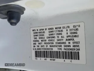 2014 Acura RLX with VIN JH4KC1F35EC002239, listed as a Copart auction lot 86019864 with 146,305 mi miles and Salvage Title. Bid and sale history available at carsss.com. Image 12.
