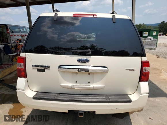 2007 Ford Expedition Limited with VIN 1FMFU195X7LA53411, listed as a Copart auction lot 59294545 with 239,943 mi miles and Salvage title. Bid and sale history available at DreamBid. Image 6.