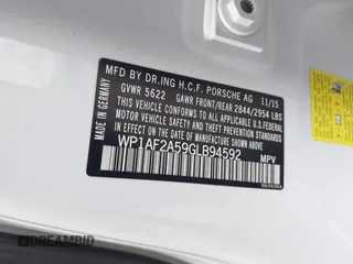 2016 Porsche Macan Turbo с VIN WP1AF2A59GLB94592, выставлен на аукционе IAAI как лот 41106599 с пробегом 94 837 миль миль и . История ставок и продаж доступна на DreamBid. Изображение 9.