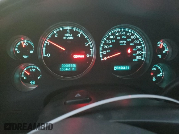 2008 GMC Yukon SLT w/4SA with VIN 1GKFK13028J229876, listed as a Copart auction lot 82113734 with 150,461 mi miles and Salvage Title. Bid and sale history available at carsss.com. Image 9.