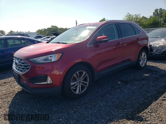 2019 Ford Edge SEL with VIN 2FMPK4J90KBC31202, listed as a Copart auction lot 61411485 with 93,524 mi miles and Clean title. Bid and sale history available at DreamBid. Image 1.