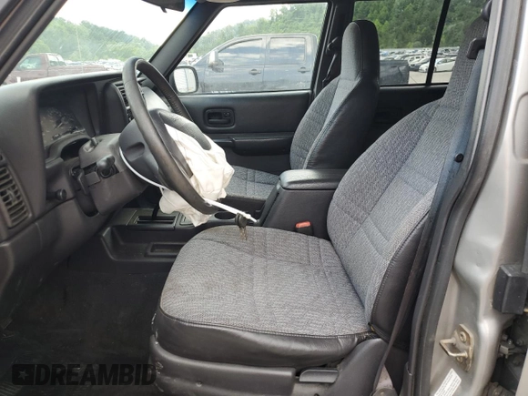 2001 Jeep Cherokee Sport with VIN 1J4FT48S91L605949, listed as a Copart auction lot 60024895 with Not provided miles and Salvage title. Bid and sale history available at DreamBid. Image 7.