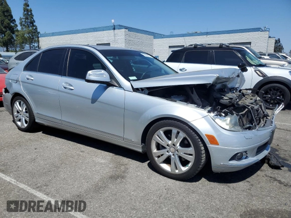 2008 Mercedes-Benz C 300 Sport with VIN WDDGF54X98F176691, listed as a Copart auction lot 65635075 with 128,567 mi miles and Salvage title. Bid and sale history available at DreamBid. Image 4.
