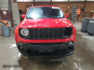 2017 Jeep Renegade Altitude with VIN ZACCJBBB3HPF91449, listed as a Copart auction lot 47185045 with 115,169 mi miles and Salvage Title. Bid and sale history available at carsss.com. Image 5.