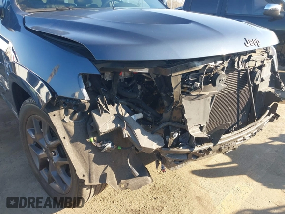 2020 Jeep Grand Cherokee Limited with VIN 1C4RJEBG1LC152898, listed as a IAAI auction lot 41278478 with 63,742 mi miles and . Bid and sale history available at DreamBid. Image 18.