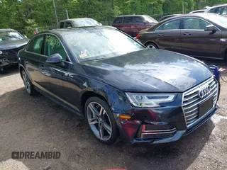 2017 Audi A4 Premium Plus with VIN WAUENAF41HN058458, listed as a IAAI auction lot 42160875 with 28,521 mi miles and . Bid and sale history available at DreamBid. Image 1.
